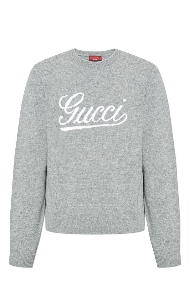 Grey gucci jumper hotsell